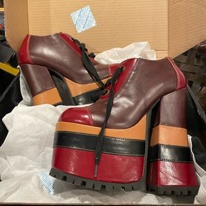 Dolls Kill Current Mood Funky Sole Platforms